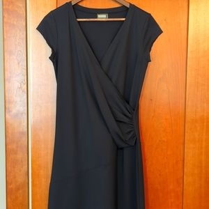 Athleta black travel dress